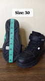 R&B solid black shoes