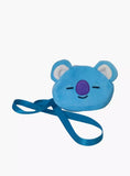 BT21 blue plush pouch