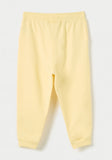 Juniors yellow dino jog pants