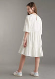 Max white embroidered frock (Winter)