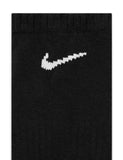 Nike black logo print ankle socks