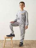 Lee cooper boys grey sweatshirt (Fleece lined) (Winter)