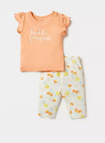 Juniors hello Summer shirt & Pyjama set (set of 2) (Summer)