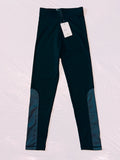 Juniors dark colorblock leggings