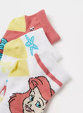 Disney the little mermaid ankle socks (pack of 3)