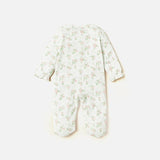 Giggles pastel floral frill sleepsuit