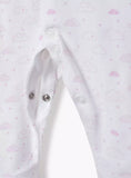 Juniors All Over Cloud Printed Sleepsuit (Set Of 2)
