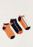 Juniors Printed Ankle Length Socks - Set of 3