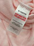 Matalan all over hearts printed fleece zipped sleepsuit (Winter)