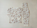 Juniors all over floral printed shirt & pyjama set (set of 2)