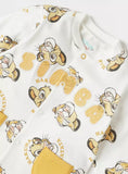 Simba embroidered sleepsuit with pockets