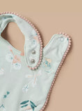 Juniors Printed Bib With Button Closure