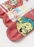 Disney the little mermaid ankle socks (pack of 3)