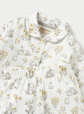 Giggles Bunny floral shirt & Pyjama set (set of 2)