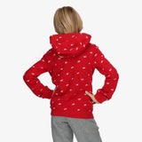 Nike red hoodie with pockets (Winter)