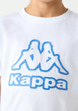 Kappa blue logo white tshirt (Summer)
