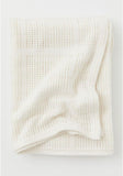 Juniors off white textured blanket