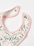 Juniors pink bunny bib