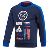 Adidas Navy Marvel Printed Sweatshirt (winter)