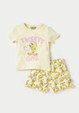 Tweety girl shirt & shorts set (set of 2) (Summer)