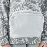 Nike grey all over printed hoodie with big front pocket (Winter)
