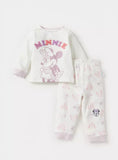 Disney minnie mouse printed shirt & pyjama set (set of 2)