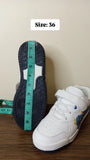 Max street printed white shoes