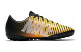 Nike yellow stripe shoes