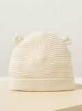 Juniors textured beanie cap & booties(set of 2)(winter)