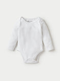 Juniors solid light colored fullsleeves bodysuits (set of 3)