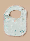 Juniors Printed Bib With Button Closure