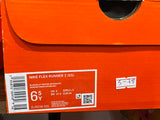 Nike flex runner 2 solid black slip on shoes (Box Packaging)