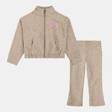 Nike beige zipped pullover & pants (set of 2) (Winter)
