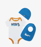 Nike blue & white printed starter set (Pack Of 3) (Box Packaging)