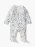 Juniors white animal printed sleepsuits (set of 3)