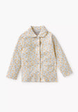 Juniors button down lemon printed shirt & pyjama set (set of 2)