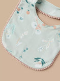 Juniors Printed Bib With Button Closure