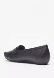 FloraBella women black texture loafer (box packaging)