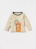 Juniors Say Cheese Printed Shirt & Pyjama Set (Set Of 2)