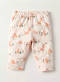Juniors bunny printed shirt & pyjama set (set of 2)