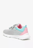 Oaklan grey girls colorblock shoes
