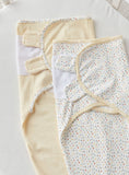 Juniors Different Colours Dot Printed Swaddle wrap ( pack of 2 )