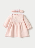 Juniors fleece frock & Headband set (set of 2) (Winter)