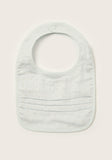 Giggles striped textured bib(set of 2)
