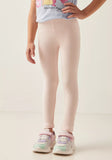 Juniors pink girls leggings