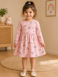 R&B all over unicorn printed frock
