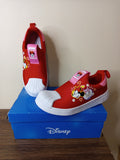 Adidas minnie mouse red slip on shoes (Box Packaging)