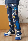 Sonic blue shirt & jog pants (set of 2) (winter)
