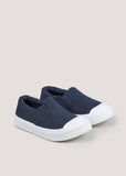 Matalan denim colorblock unisex slip on shoes