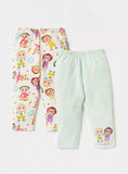 Cocomelon printed leggings (set of 2)
